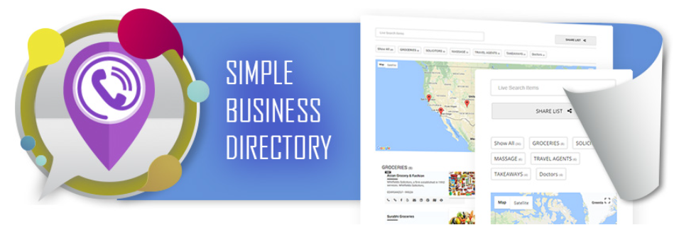 Simple Business Directory with Maps
