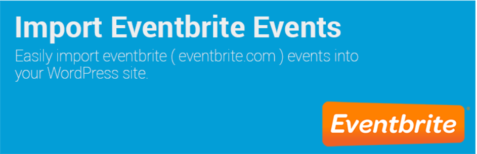 Import Eventbrite Events wordpress plugin